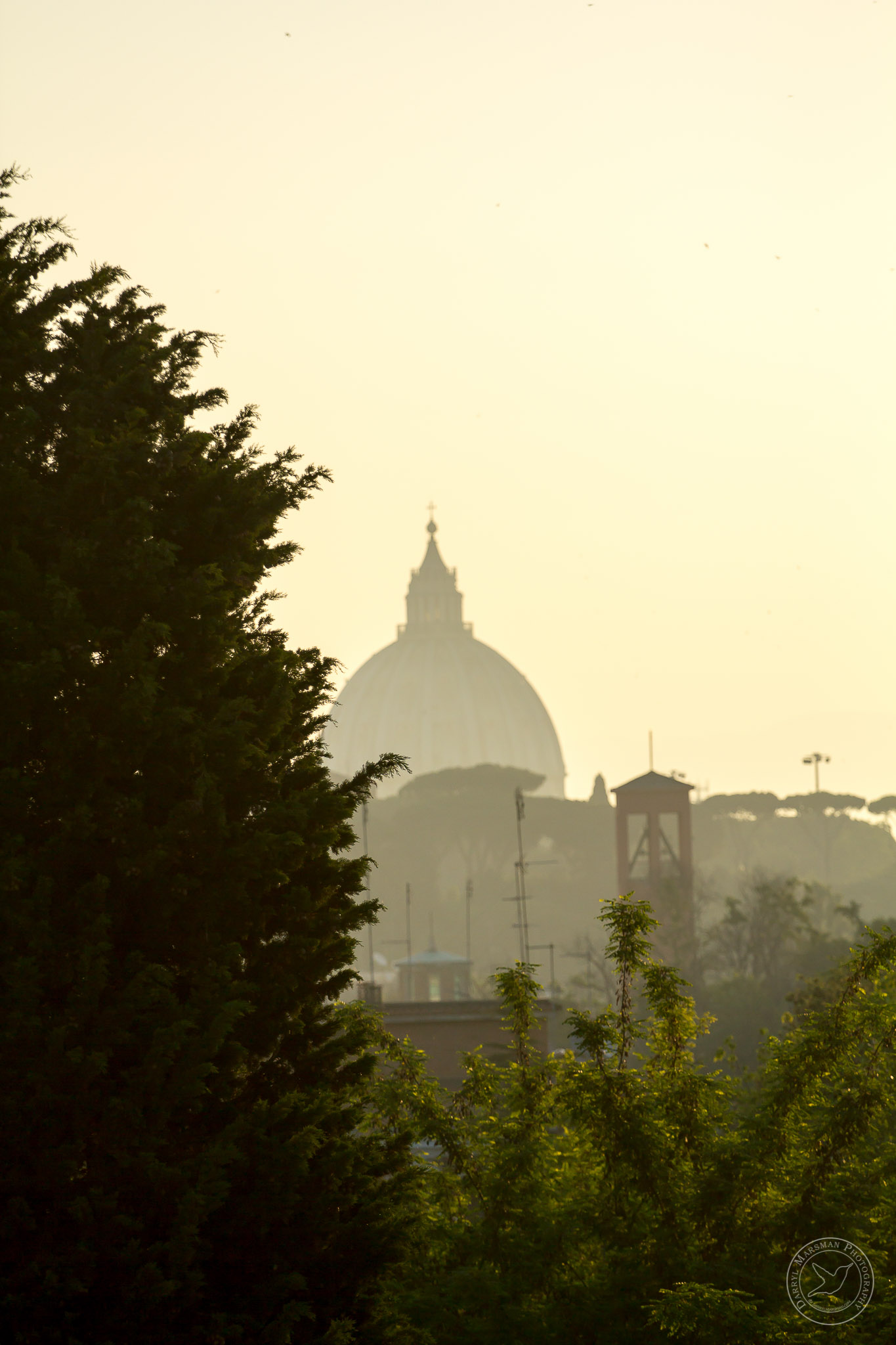 Golden Hour over Rome